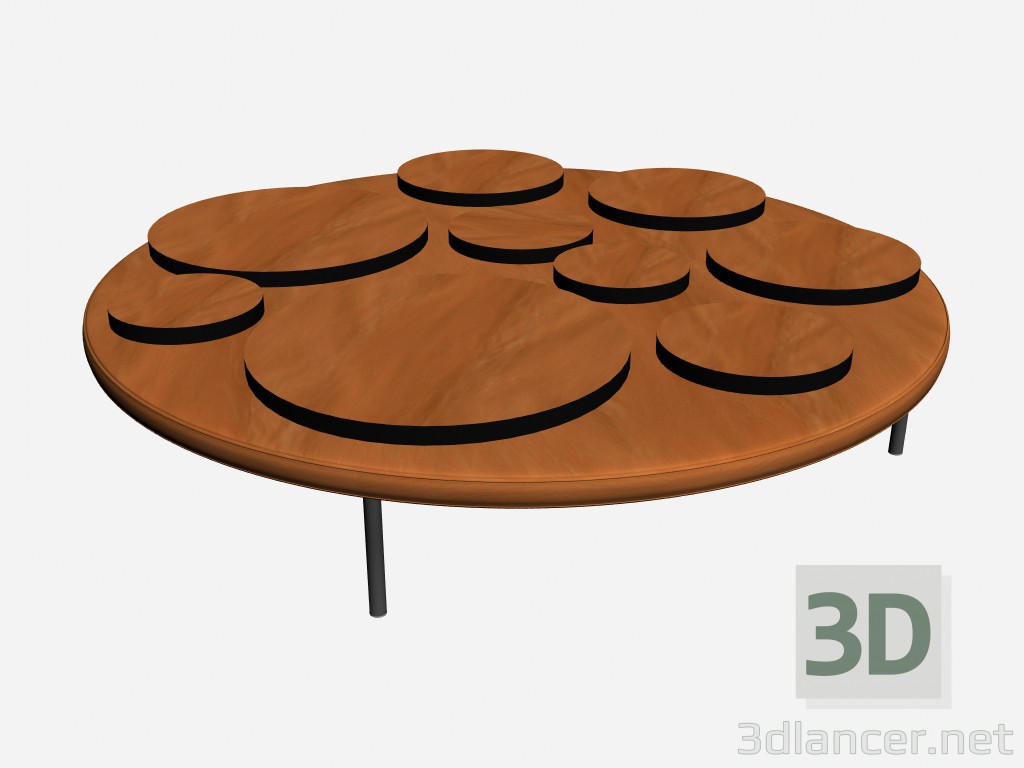 modèle 3D Table basse Notus - preview