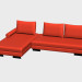 3D Modell Sofaecke Louisiana - Vorschau