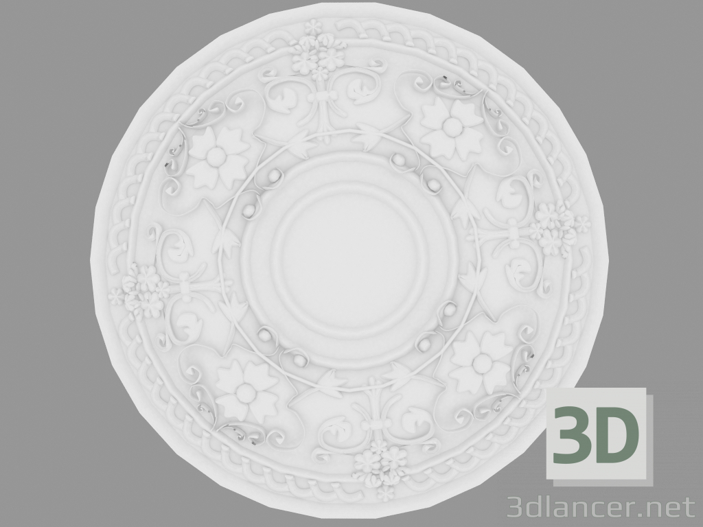 modèle 3D Sortie de plafond R335 - preview