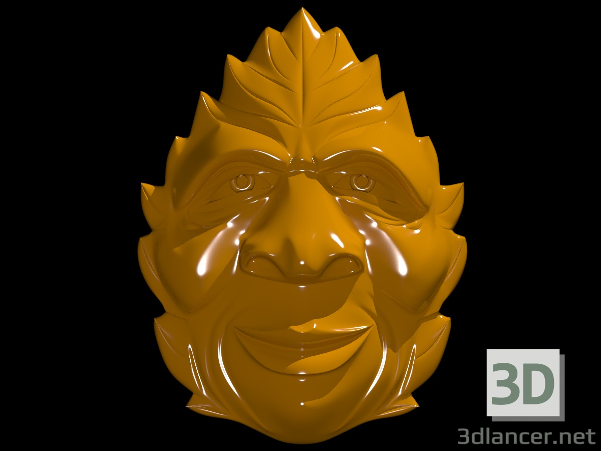 modello 3D di Maschera del druido comprare - rendering