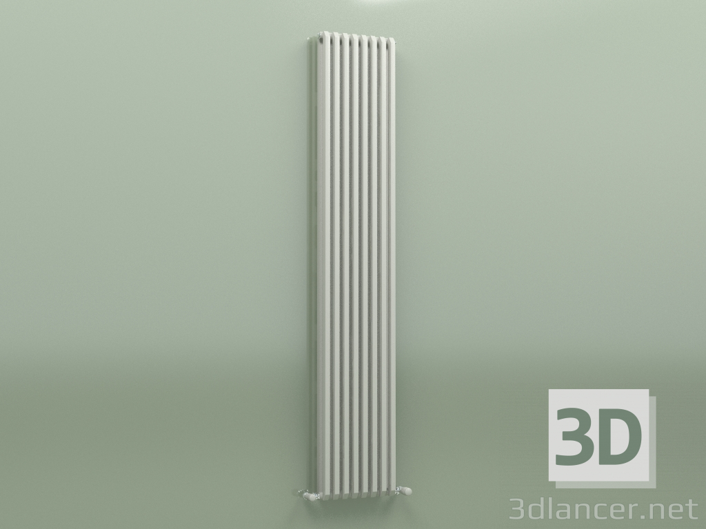 3d model Radiador SAX 2 (H 1800 8 EL, gris Manhattan) - vista previa