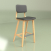 modèle 3D Tabouret de bar Civil 2 (noir) - preview