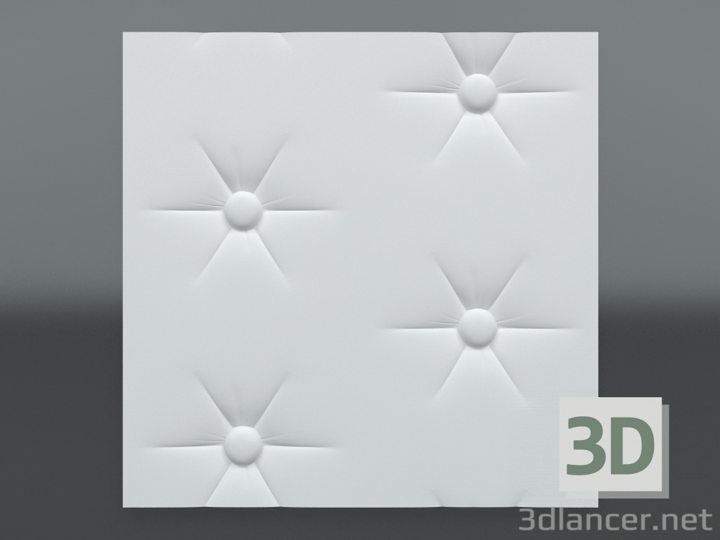 3d model Gypsum 3d panel Z-312 - preview