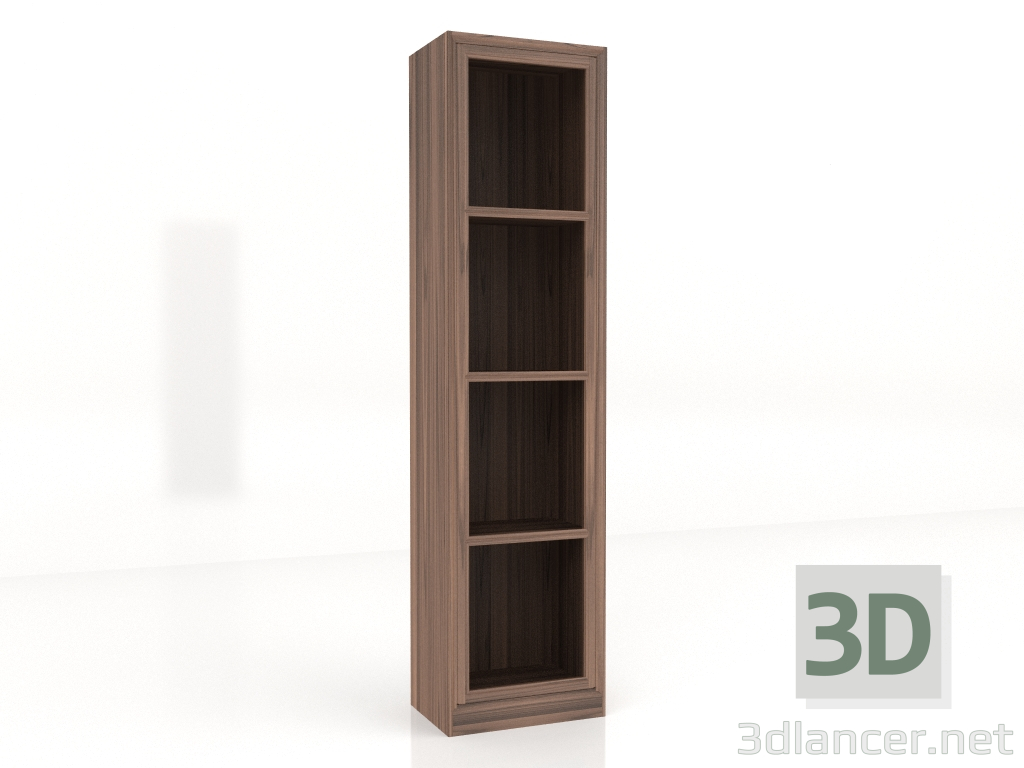 3D modeli Vitrin 53x36x210 - önizleme