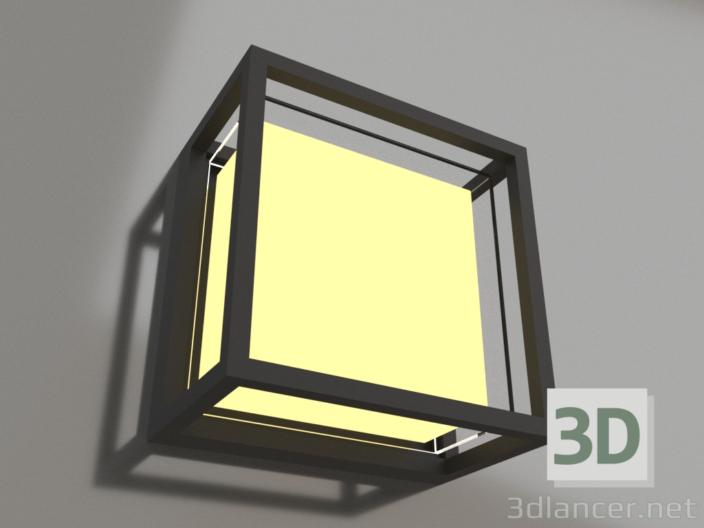 Modelo 3d Luminária de rua (7060) - preview