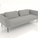 3D Modell 3-Sitzer-Sofa (Option 1) - Vorschau