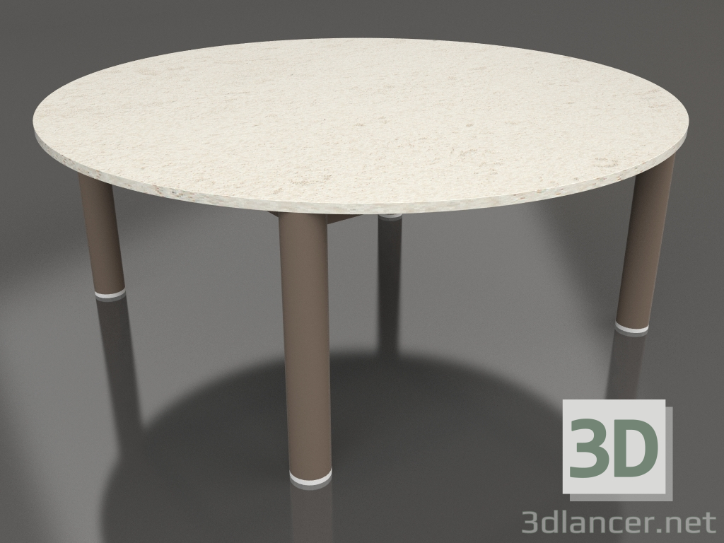 Modelo 3d Mesa de centro D 90 (Bronze, DEKTON Danae) - preview