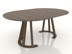 Dining table TRANSFORM 1800x1200 mm (lightened ash walnut)