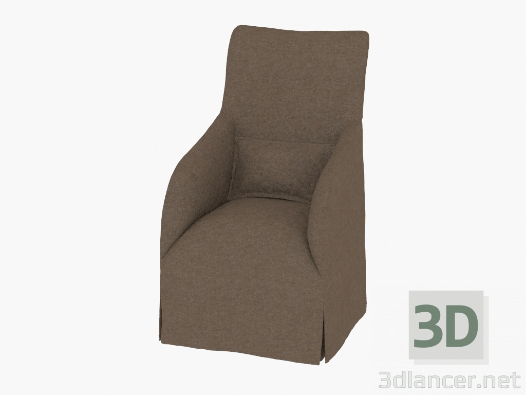 3d модель Стілець обідній FLANDIA ARM CHAIR (8826.1004.A008) – превью