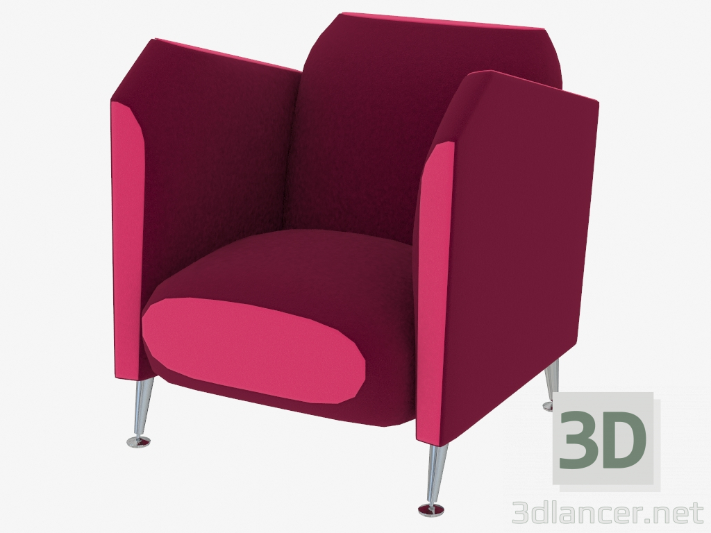 3D Modell Sessel - Vorschau