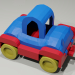 3d Toy low-poly Car модель купить - ракурс