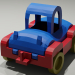 modèle 3D de Jouet voiture low-poly acheter - rendu