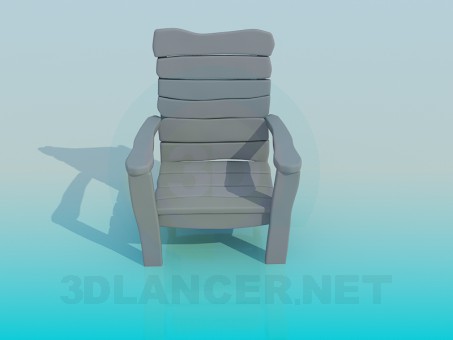 3D modeli Sehpa-yatak - önizleme