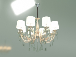 Lustre pendente 10098-8 (cristal prateado)