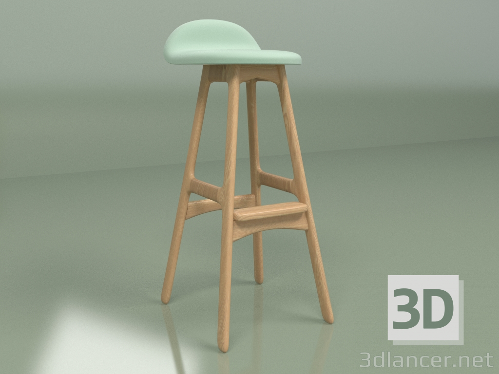 modello 3D Sgabello da bar Buch 3 - anteprima