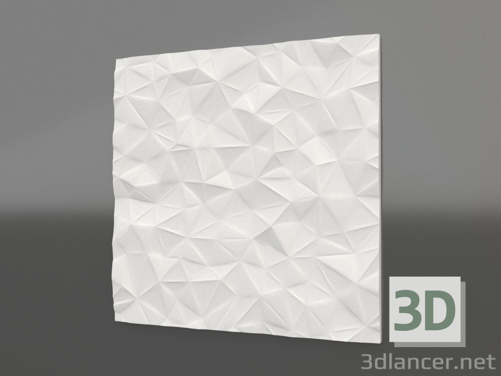 3d model panel 3d M-35 - vista previa