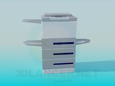 3d model Copier - preview