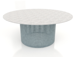 Mesa de comedor Ø180 (Gris azul)