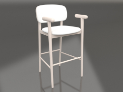 Tabouret de bar avec accoudoirs Mild (04)