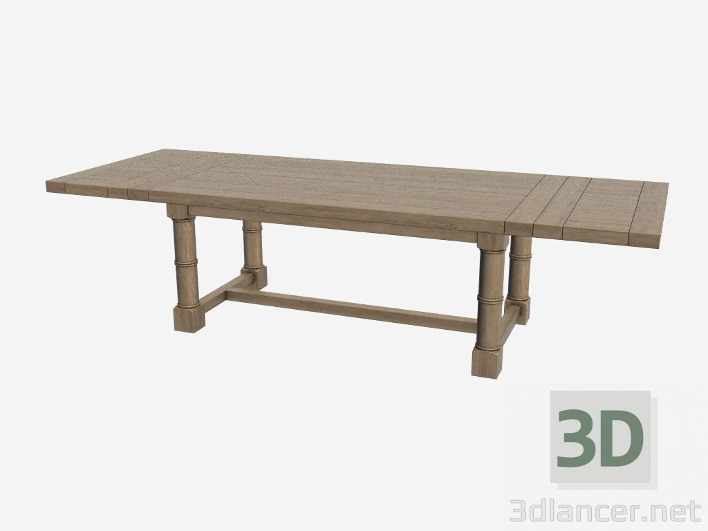 3D Modell Esstisch, TAUNTON (301.001) - Vorschau