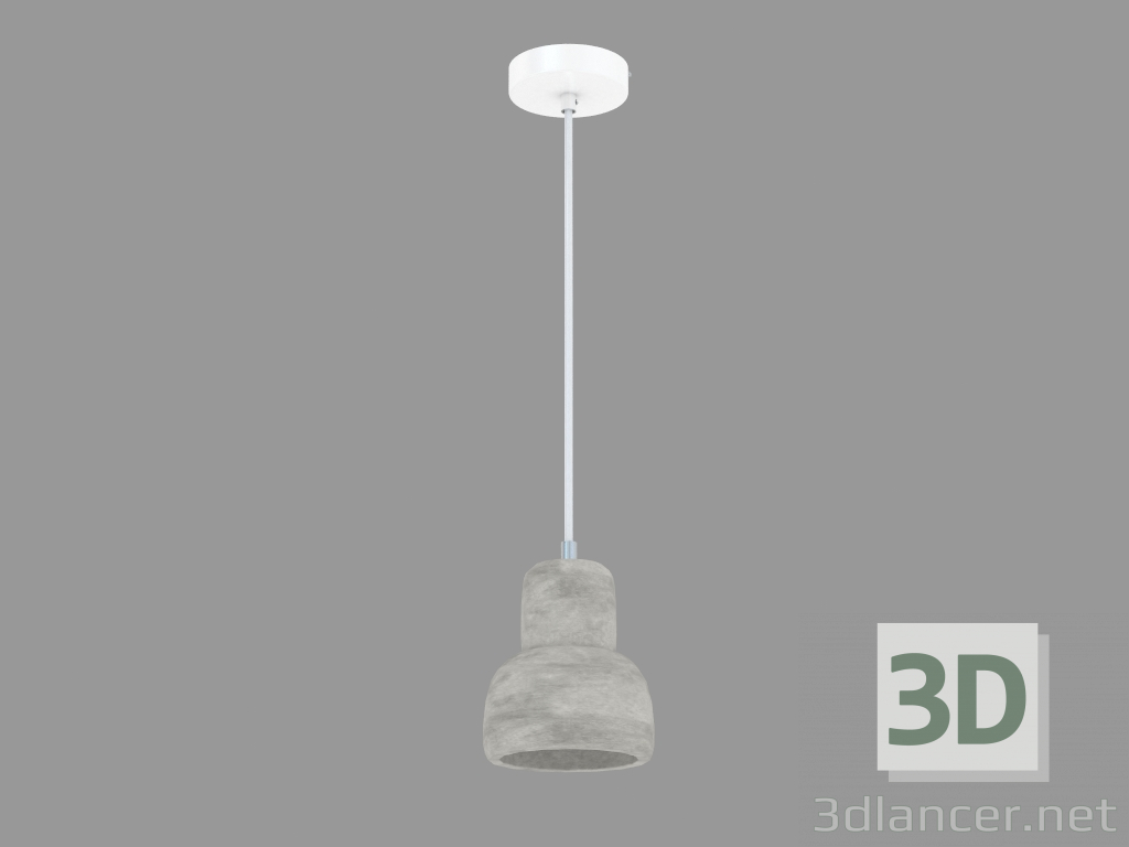 modello 3D lampada a sospensione (S111010 1C) - anteprima