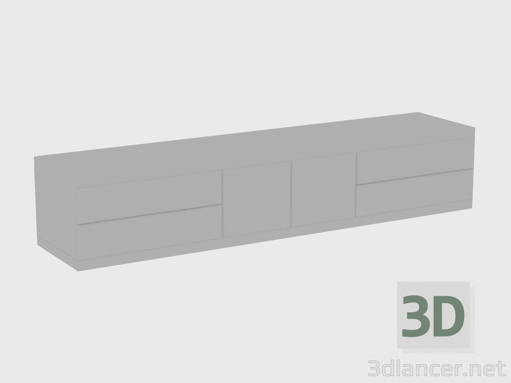 Modelo 3d Gabinete ASPEN GABINETE DE COURO (270x60xH52) - preview