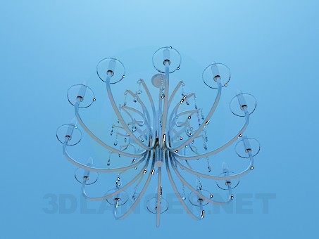 3d model Araña de luces - vista previa