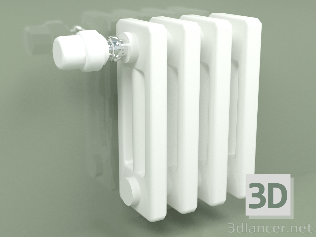 3d model Radiator Delta Laserline (DL3, H 265 mm, RAL - 9016) - preview