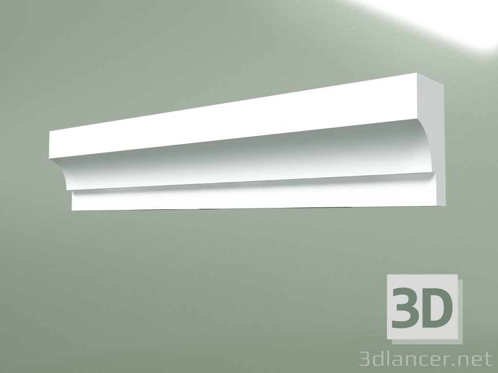 3d model Gypsum molding MT095 - preview