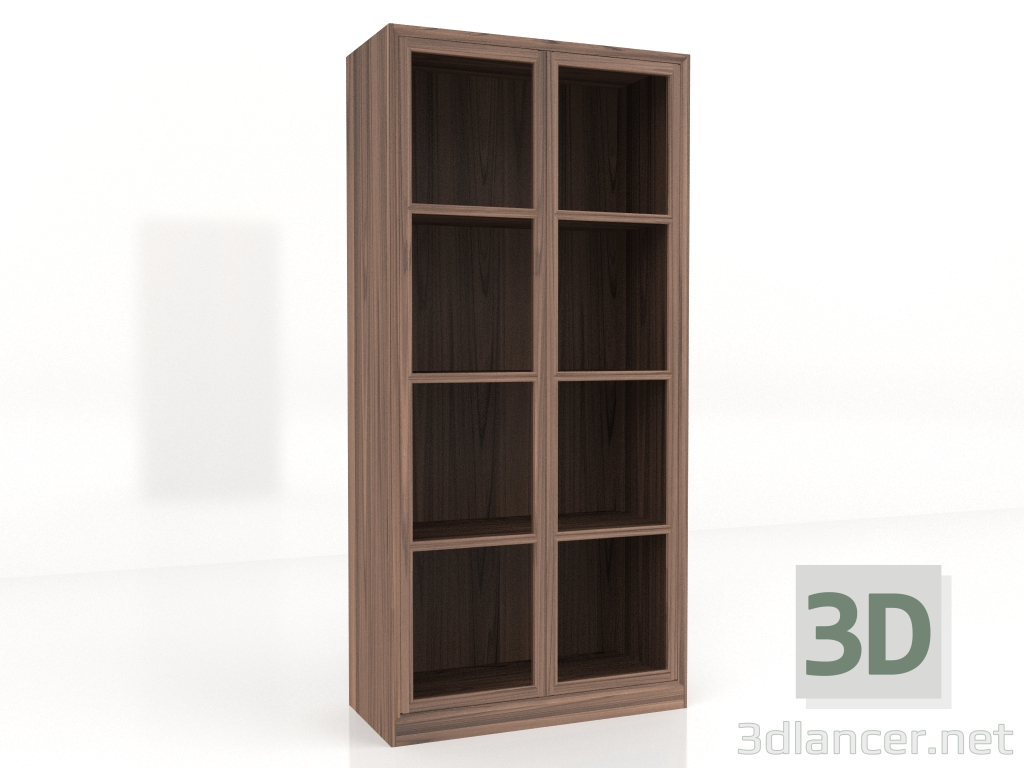 modèle 3D Vitrine 100x46x210 - preview