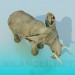 3d model Elefante - vista previa