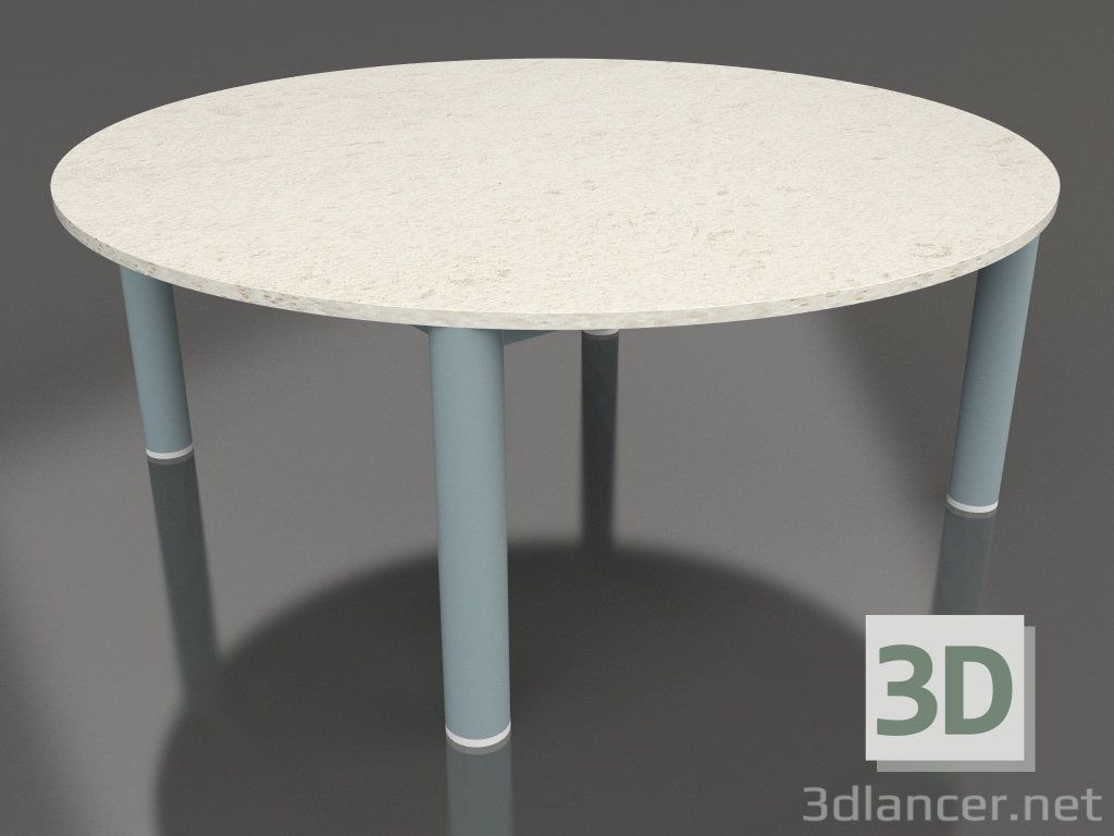 modello 3D Tavolino P 90 (Grigio blu, DEKTON Danae) - anteprima