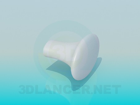 3d model furniture knob - preview