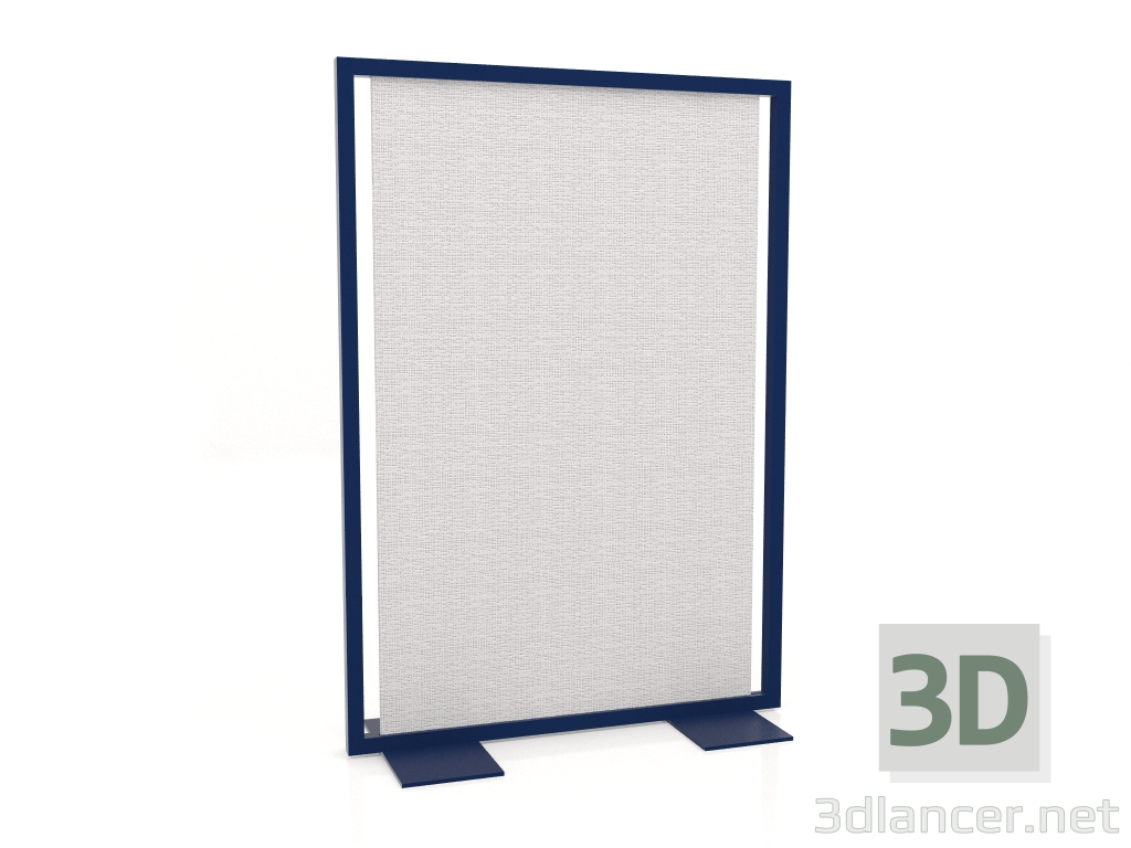 modello 3D Schermo divisorio 120x170 (Blu notte) - anteprima