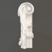 Modelo 3d Elemento de canto em gesso DELH 019-5A (165x59x30) - preview