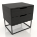 Modelo 3d Mesa de cabeceira STAND DUO 500 mm (preto RAL 9005) - preview