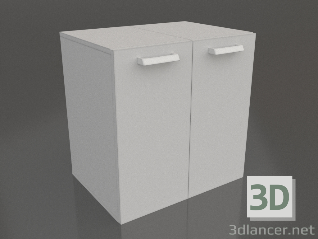 Modelo 3d Armário embutido LK-600 TD-V com portas - preview Modelo 3d Armário embutido LK-600 TD-V com portas - preview