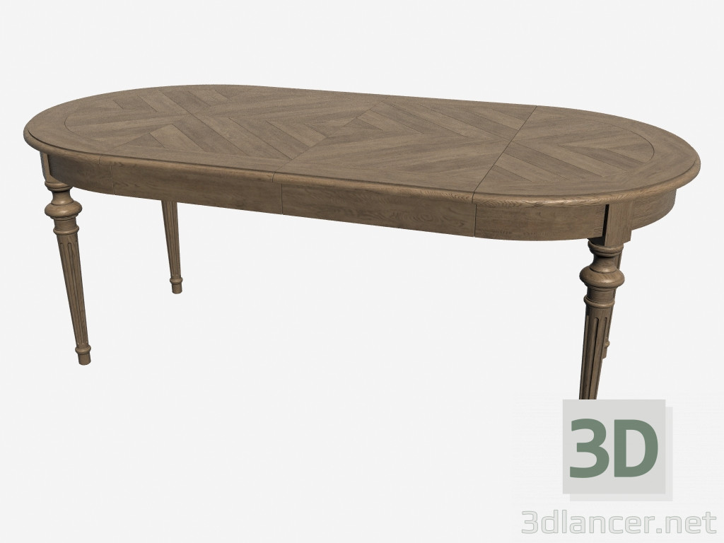 modèle 3D Table à manger, TENBY (301 004) - preview