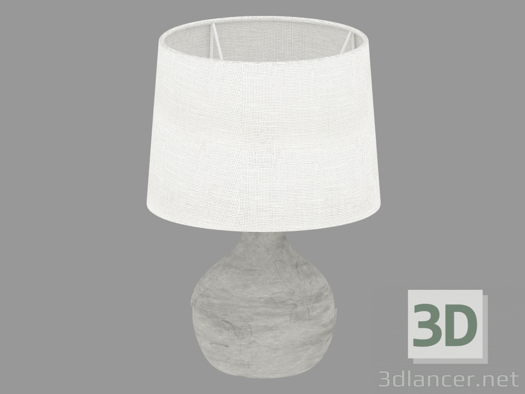 Modelo 3d candeeiro de mesa (T111010 1) - preview