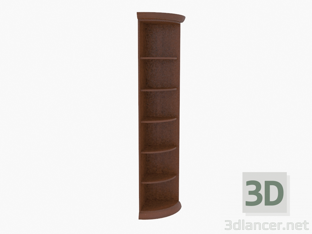 modello 3D Cremagliera angolare (261-01) - anteprima