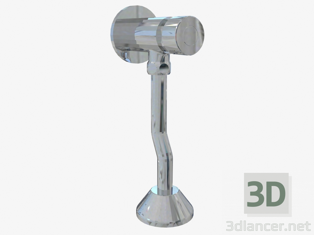 3d model Mezclador de orinales con tipo de ajuste de tiempo presione Presione (BCH 098L) - vista previa