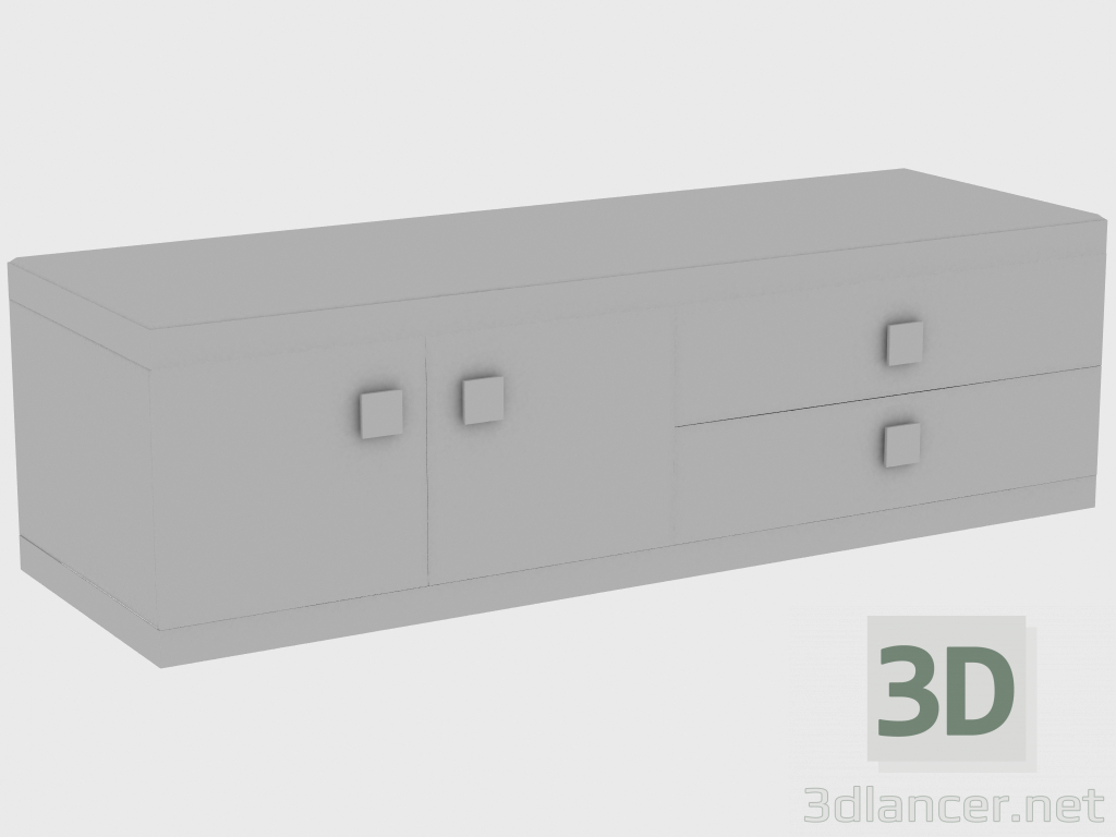 Modelo 3d ESPELHO DO GABINETE ASPEN (180x60xH52) - preview