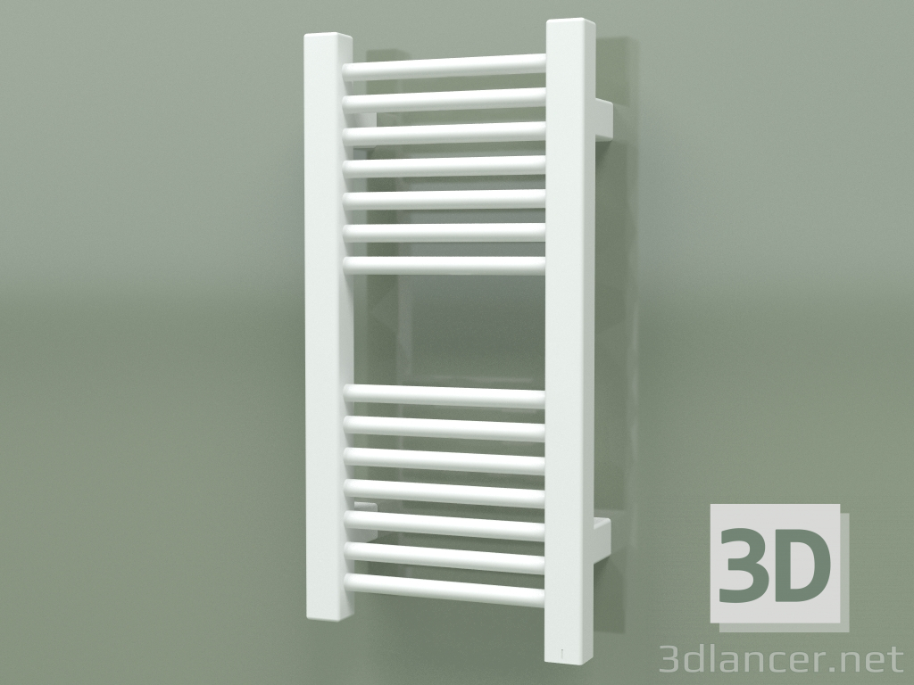 3d model Barra de toalla con calefacción Mike One (WGMIN046023-S8, 460х230 mm) - vista previa