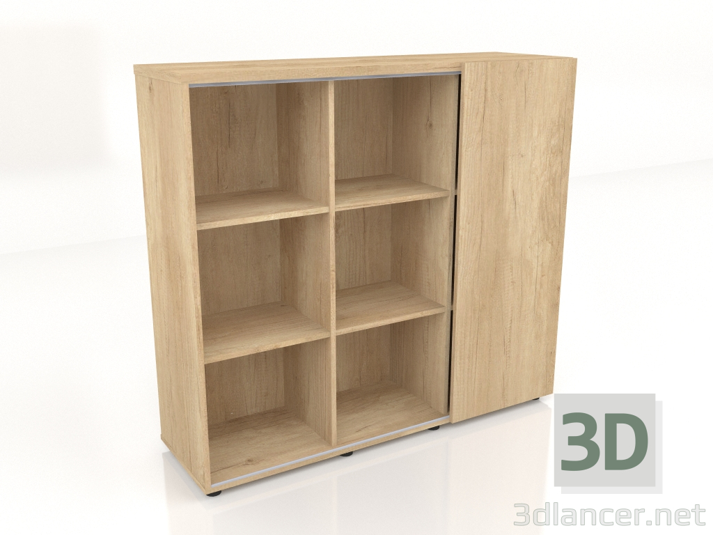 Modelo 3d Semi estante Quando Q315 (1400x432x1280) - preview