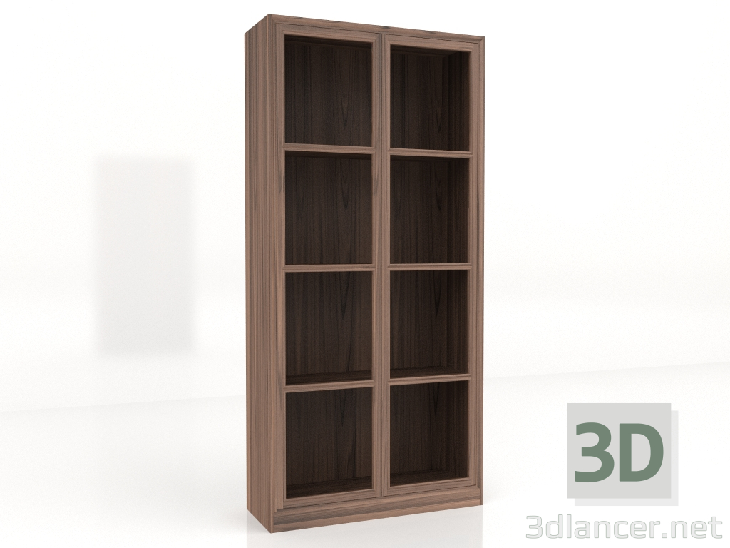 3D modeli Vitrin 100x36x210 - önizleme