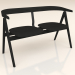 3d model Bench Ava (dark) - preview