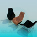 3d model Comfy chairs - preview