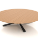 3d model The table is low d110 h28 - preview