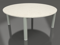 Table basse D 90 (Gris ciment, DEKTON Danae)