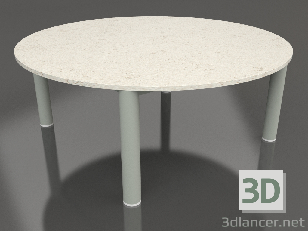 3d model Mesa de centro D 90 (Gris cemento, DEKTON Danae) - vista previa